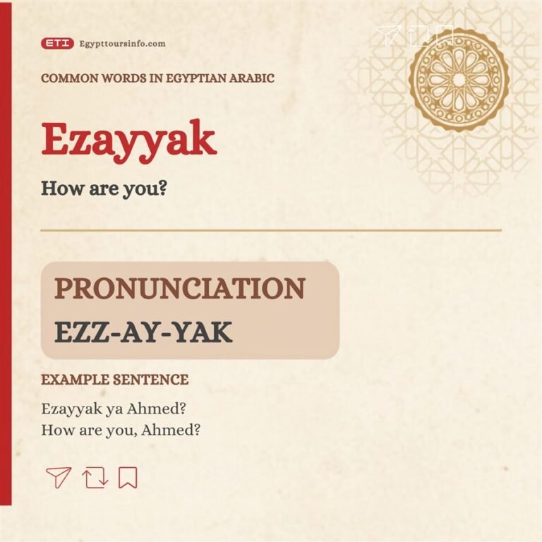 Lesson 1: Greetings in Egyptian Arabic